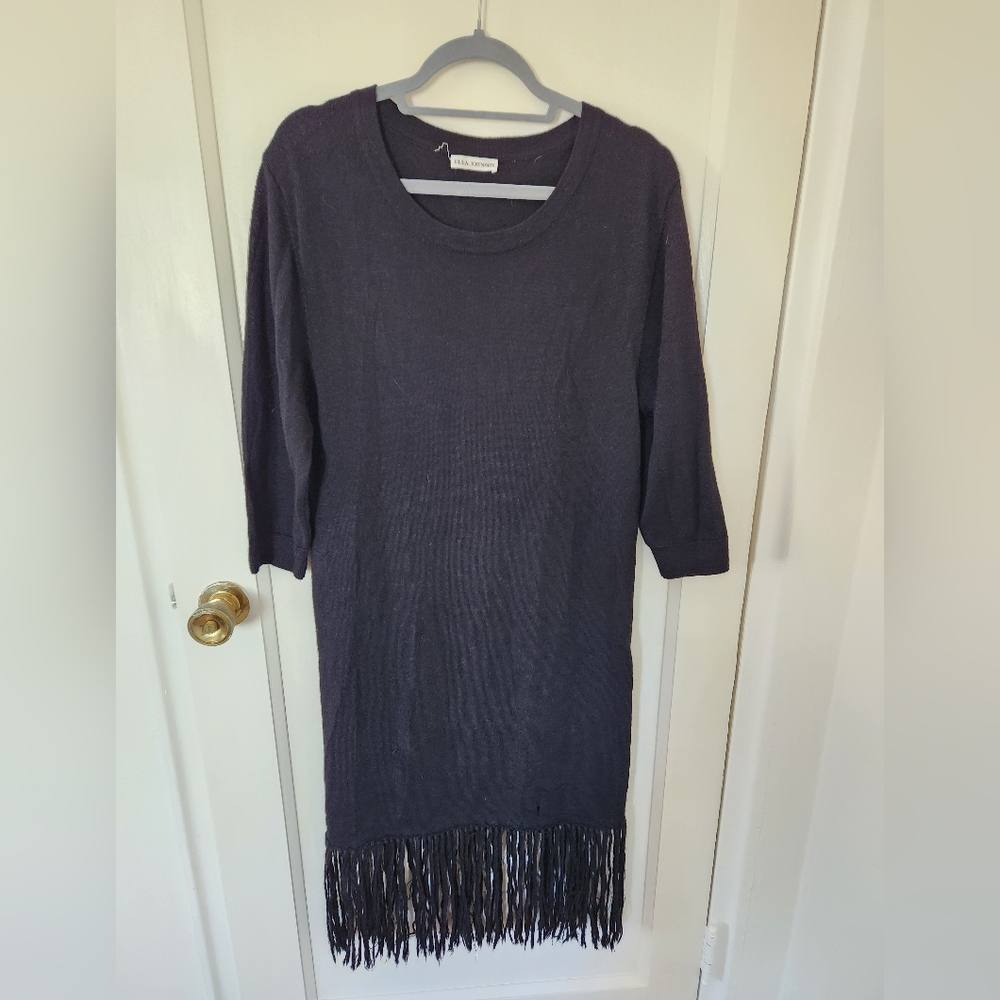 Ulla Jonhson Fringe Baby Alpaca Dress M